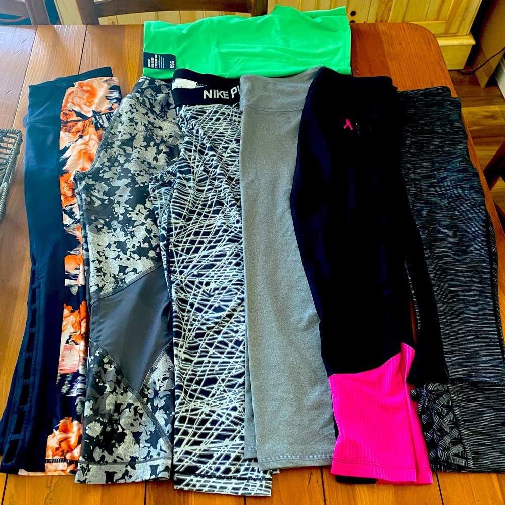 ATHETIC BOTTOMS crop lot